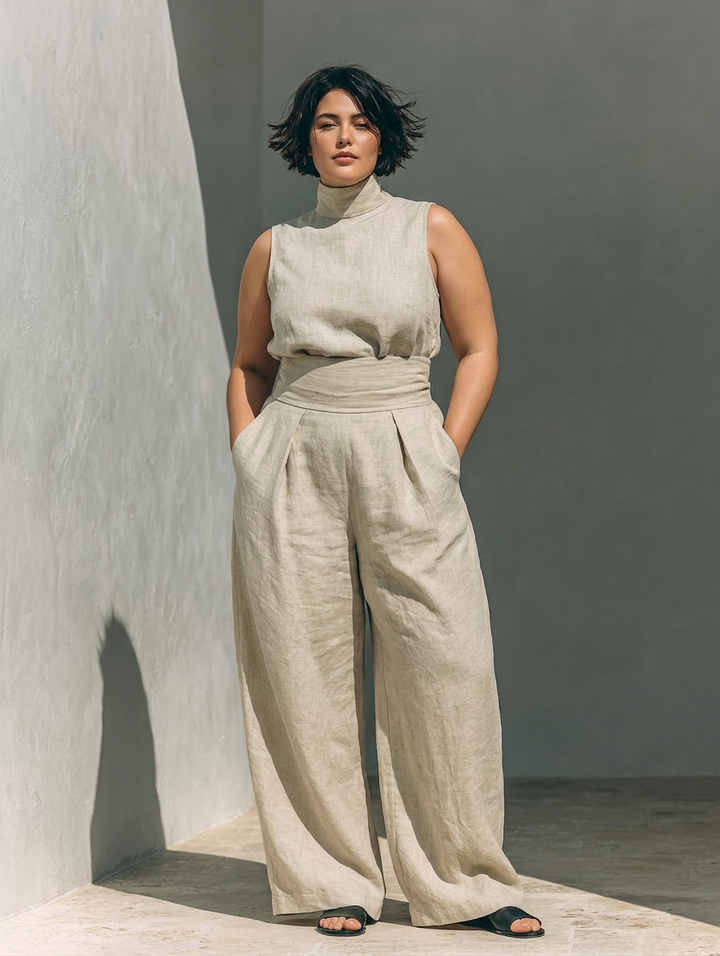 Astrid - Koordinerat Set Minimalistisk Linne