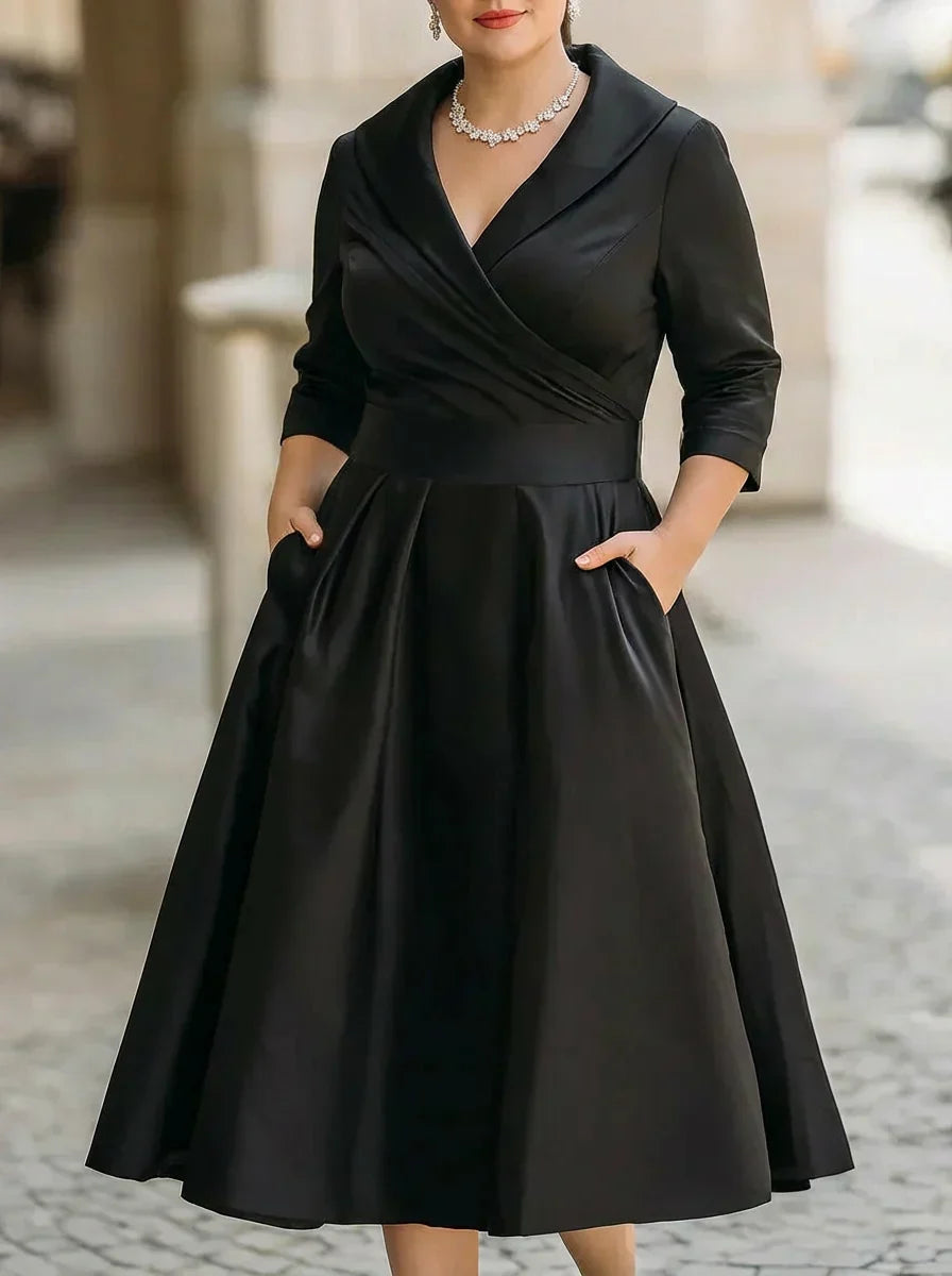 Paloma | Elegant Midi Klänning