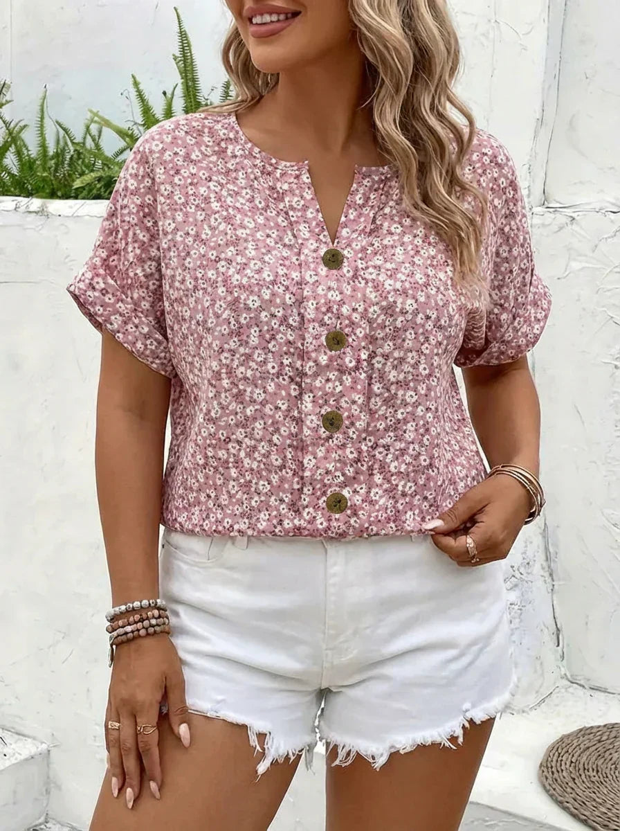 Astrid | Chic Blommig Blus