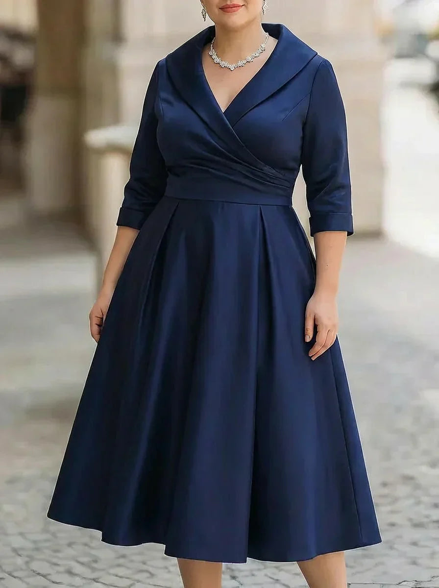 Paloma | Elegant Midi Klänning