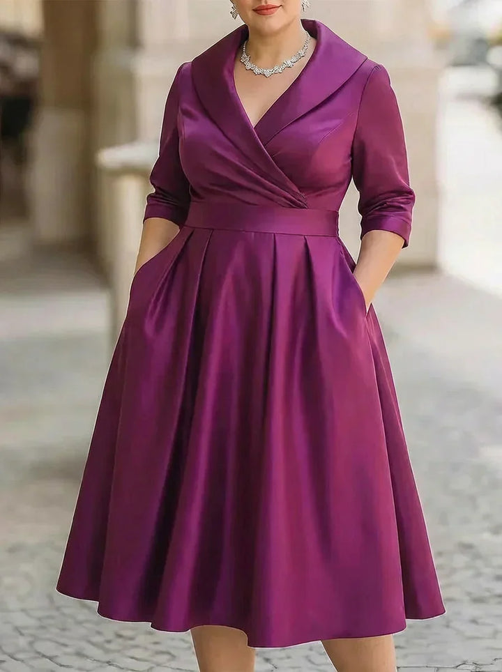 Paloma | Elegant Midi Klänning