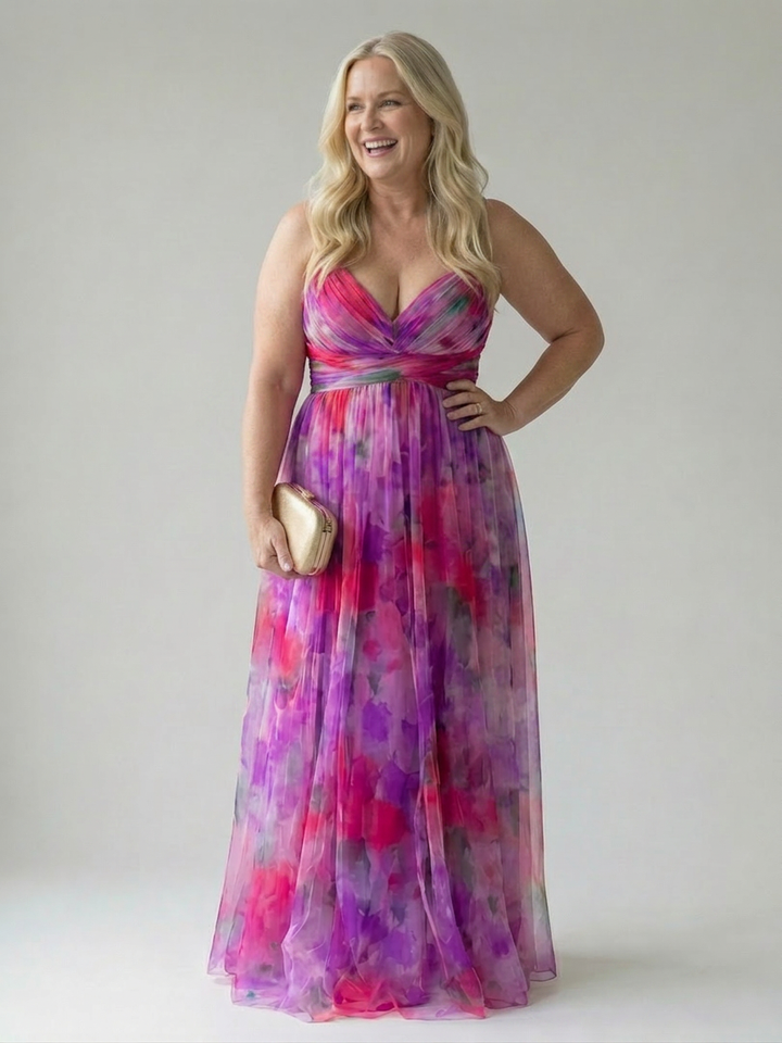 Stella &amp; Grace™ | Mjuk Wrap Maxi Klänning
