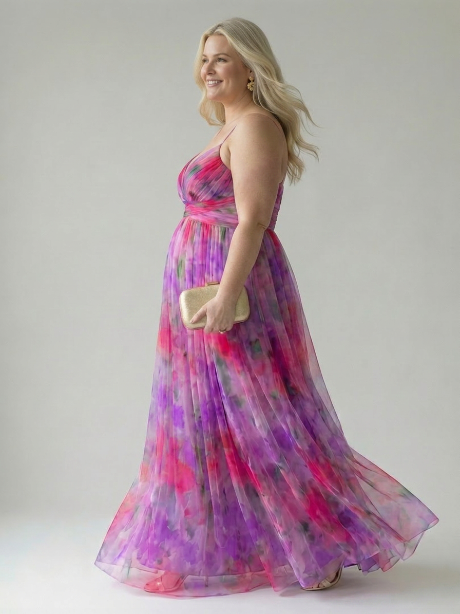 Stella &amp; Grace™ | Mjuk Wrap Maxi Klänning
