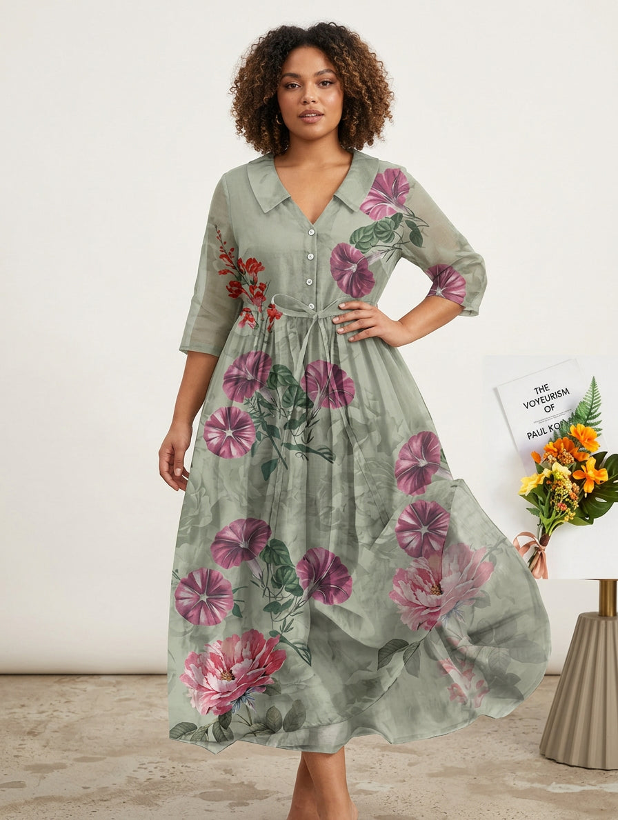 Bellamy | Misty Bloom Klänning