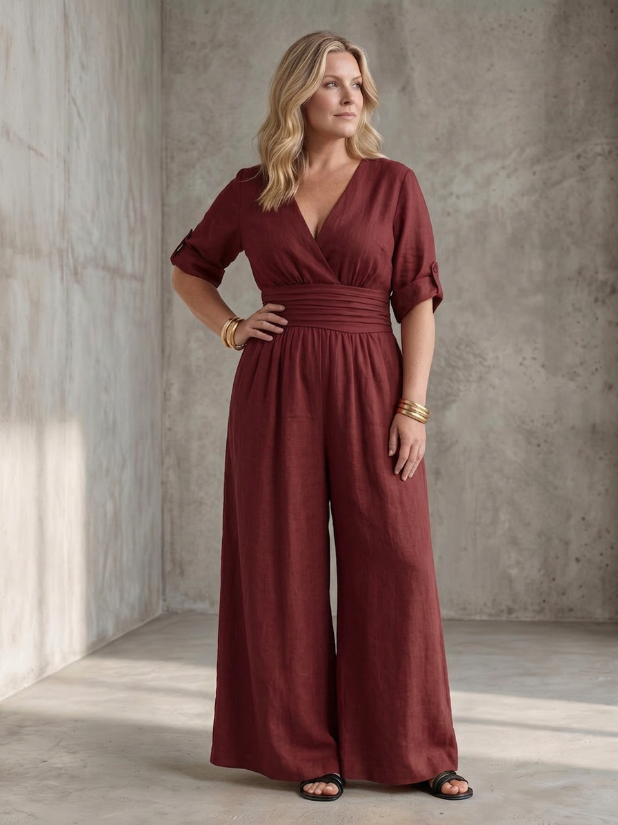 Maeve | Korskropp Bred Ben Jumpsuit