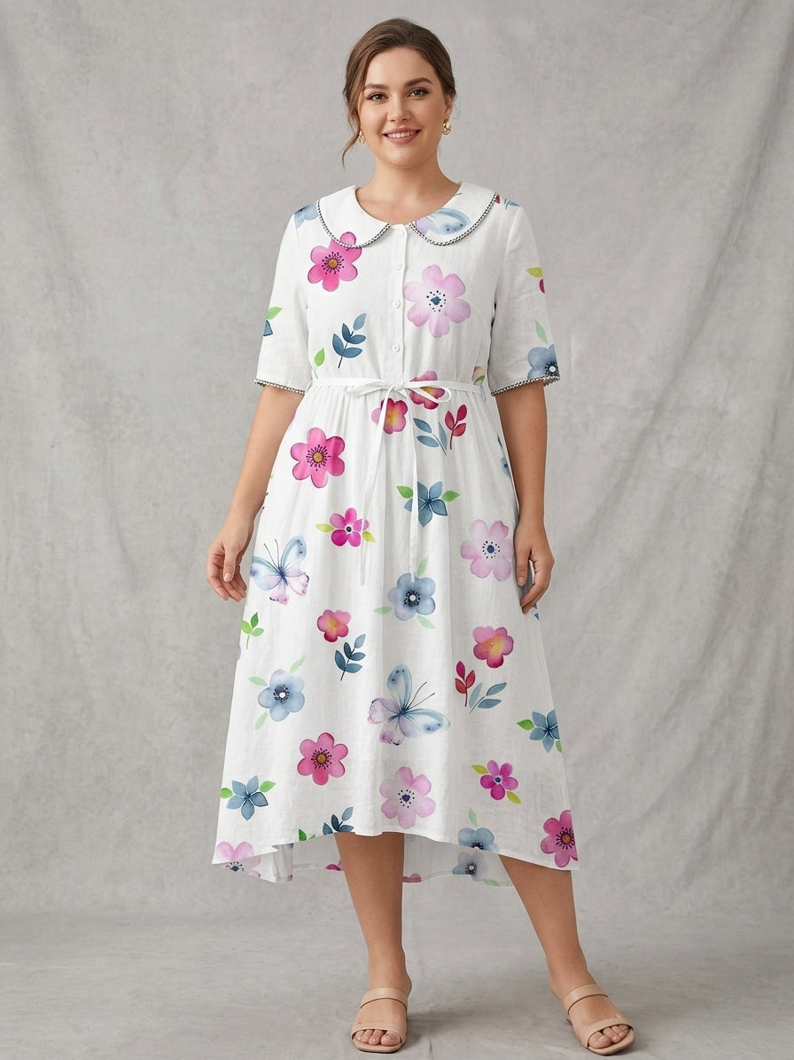 Irina | Blomster Charm Klänning