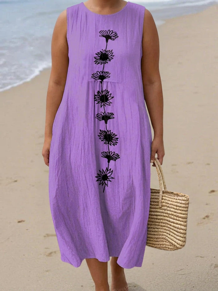Freya Violet Bloom Midi Klänning