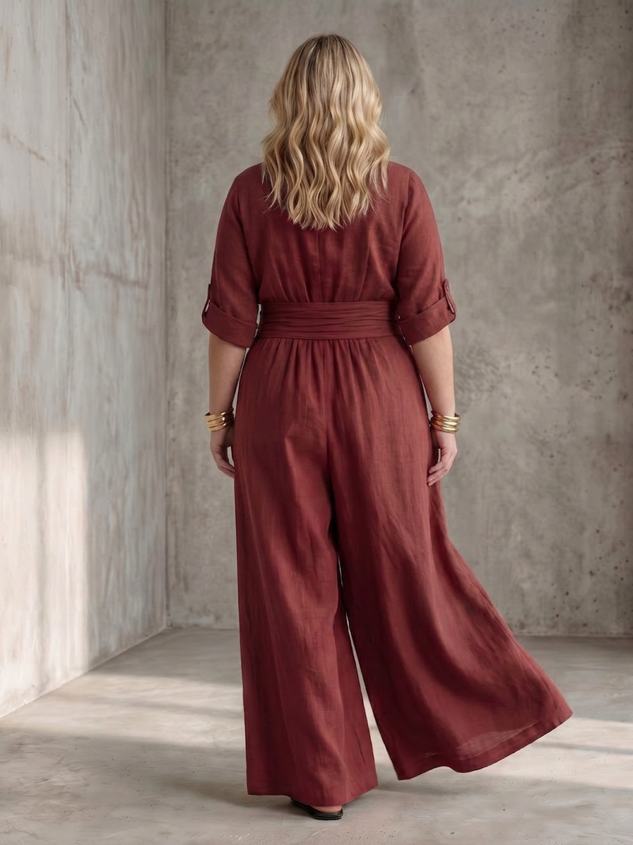 Maeve | Korskropp Bred Ben Jumpsuit