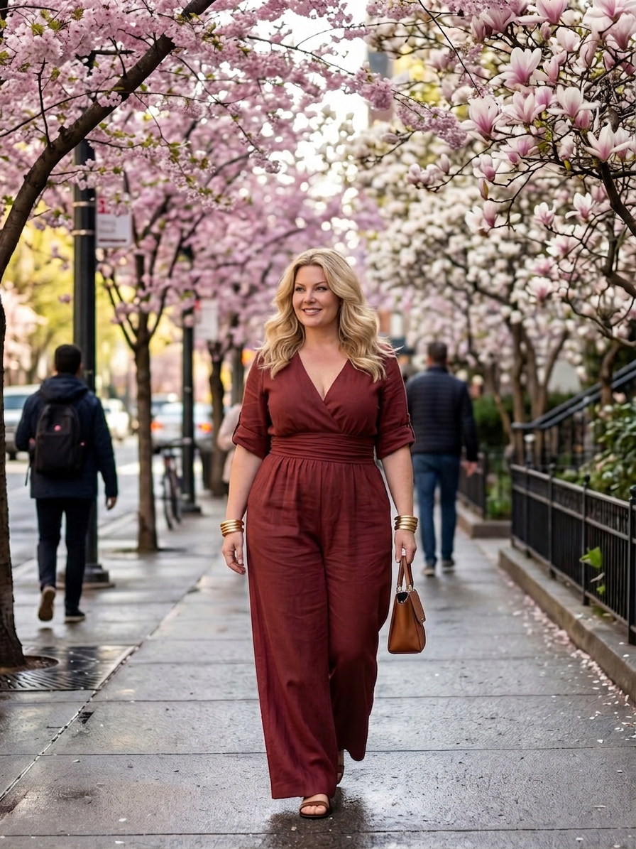 Maeve | Korskropp Bred Ben Jumpsuit