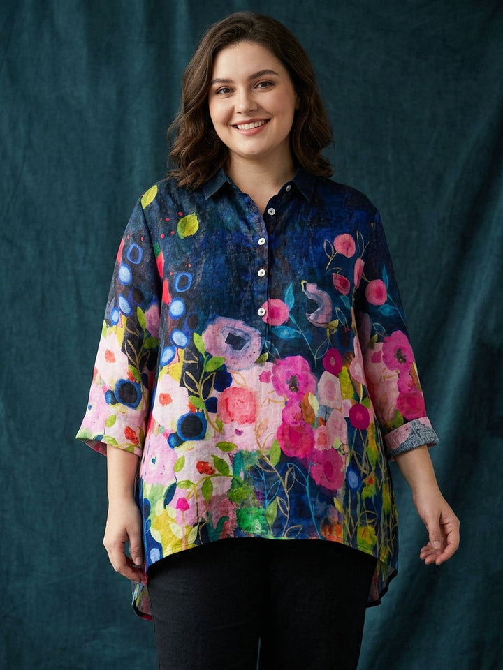 Bria | Blommig Blus