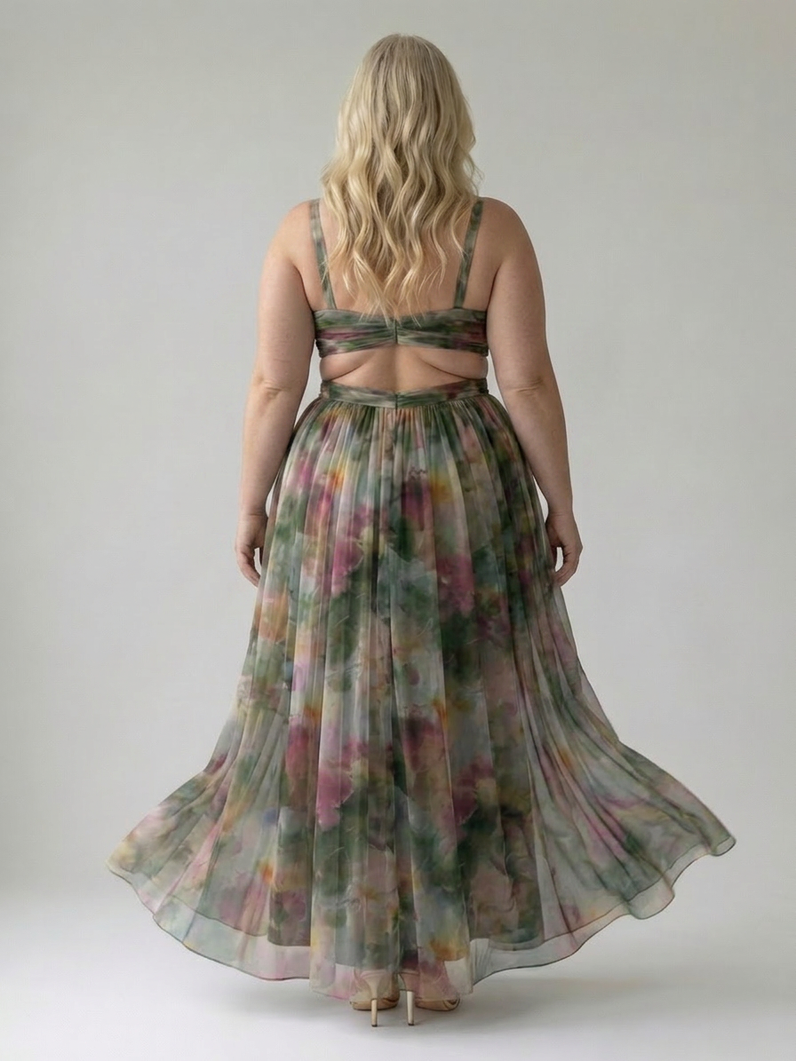 Stella &amp; Grace™ | Mjuk Wrap Maxi Klänning