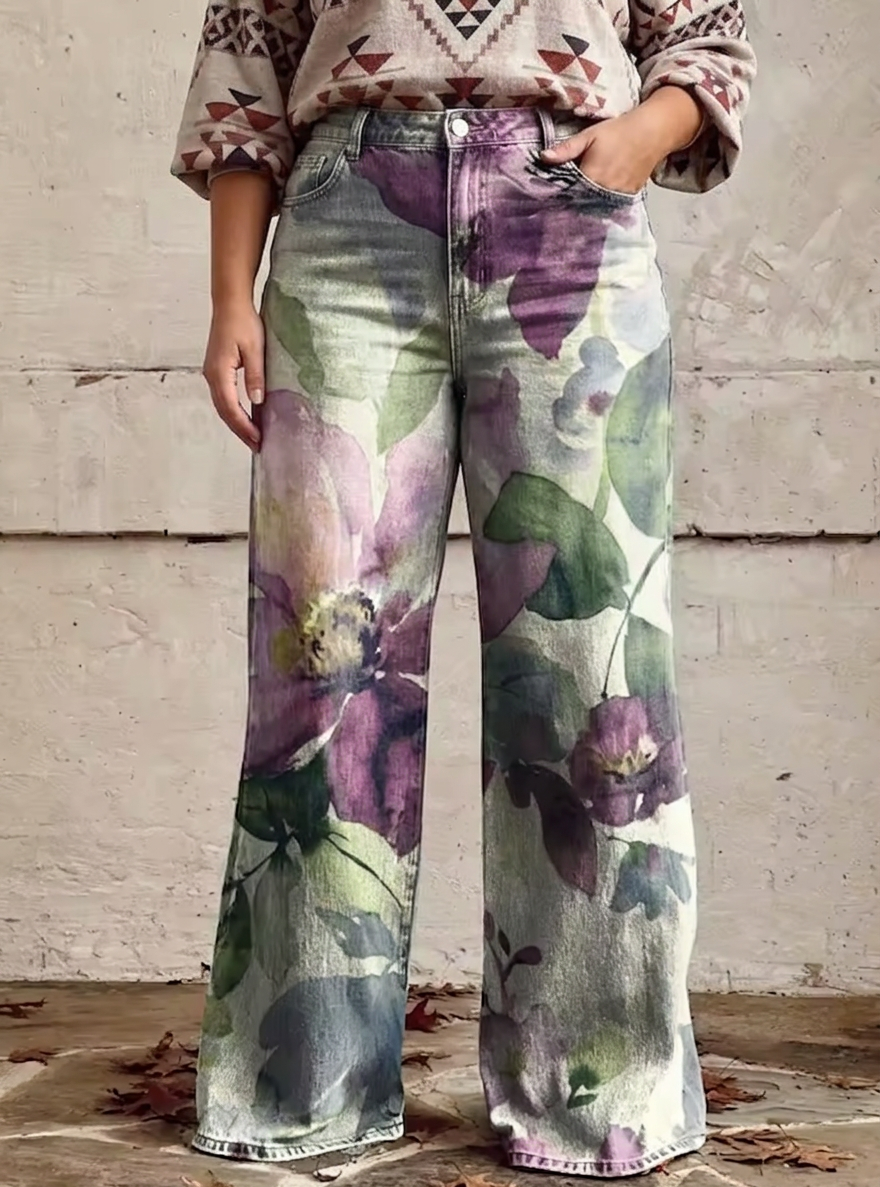 Nell - Boho Retro Chic Byxor