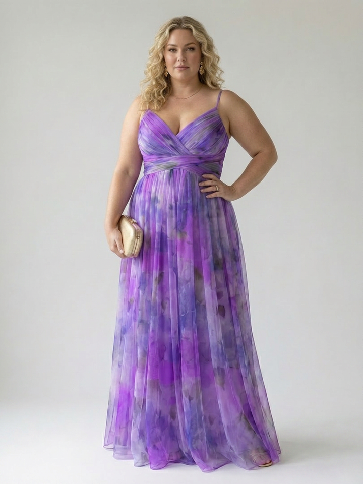 Stella &amp; Grace™ | Mjuk Wrap Maxi Klänning