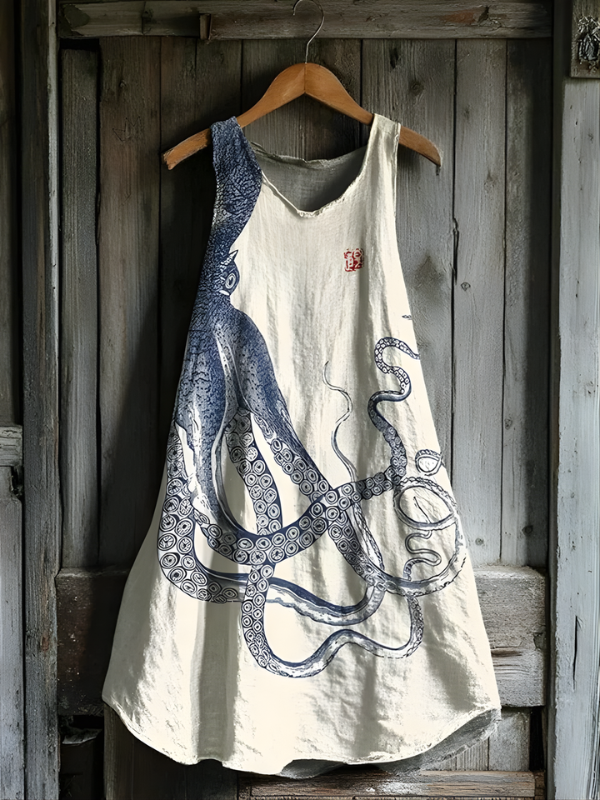 Tamsin - Ocean Muse Tank Klänning