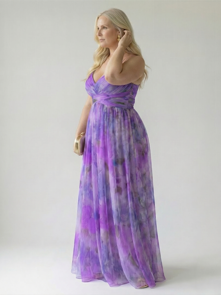 Stella &amp; Grace™ | Mjuk Wrap Maxi Klänning