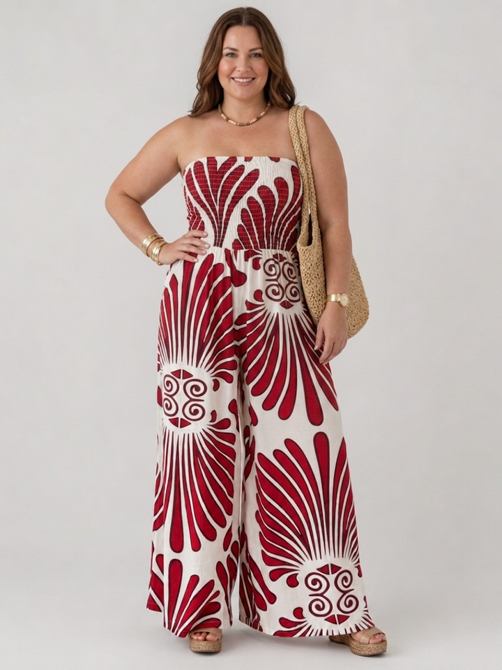 Dilys | Off-shoulder Flödande Silhuett Maxi Klänning