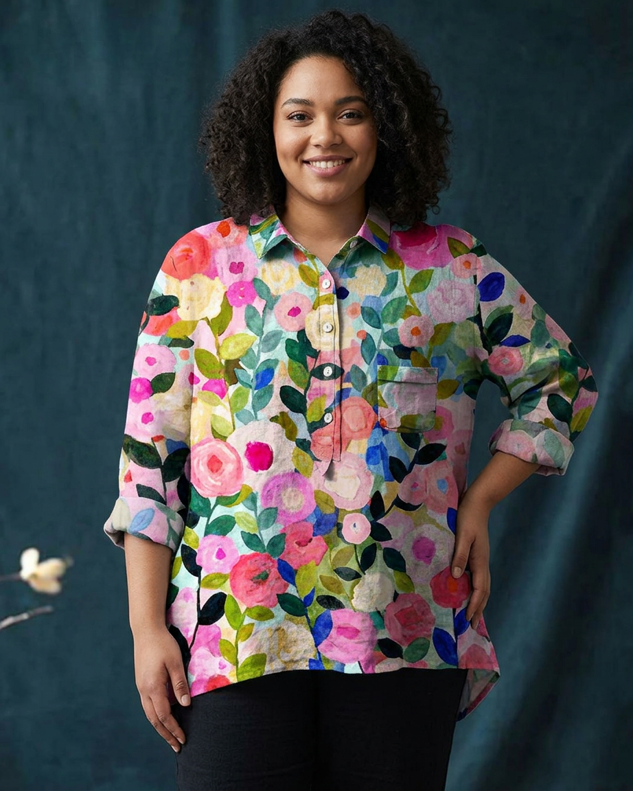 Bria | Blommig Blus