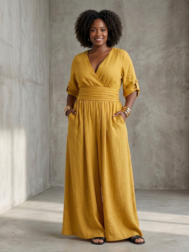 Maeve | Korskropp Bred Ben Jumpsuit