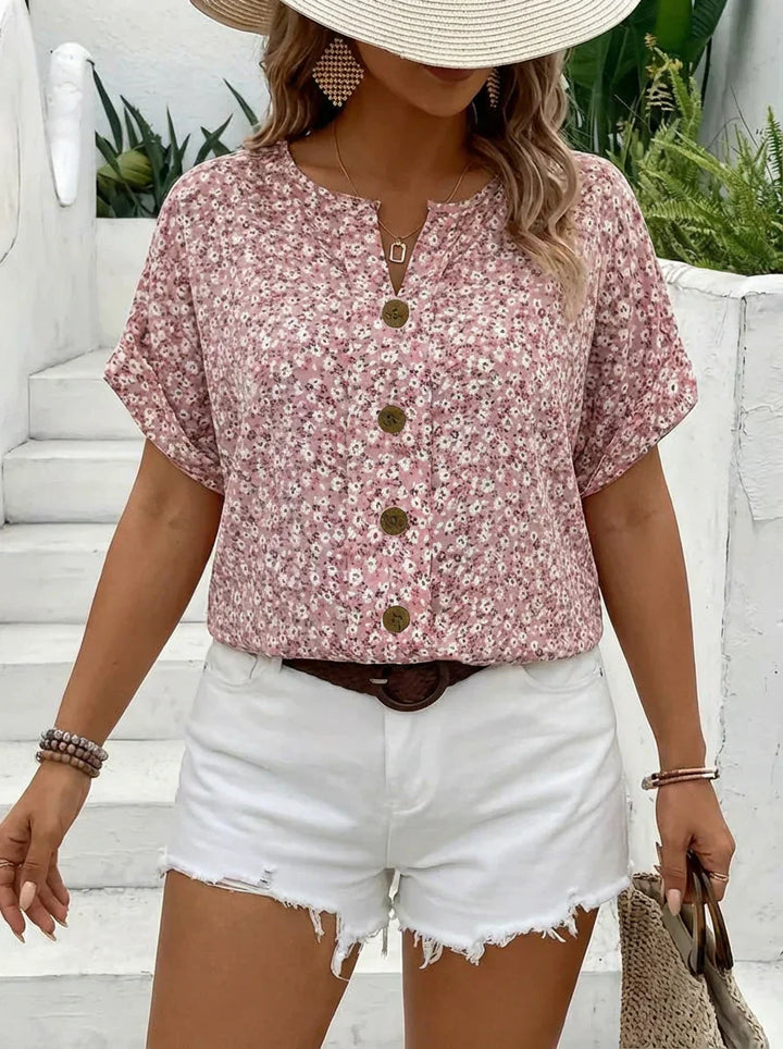 Astrid | Chic Blommig Blus