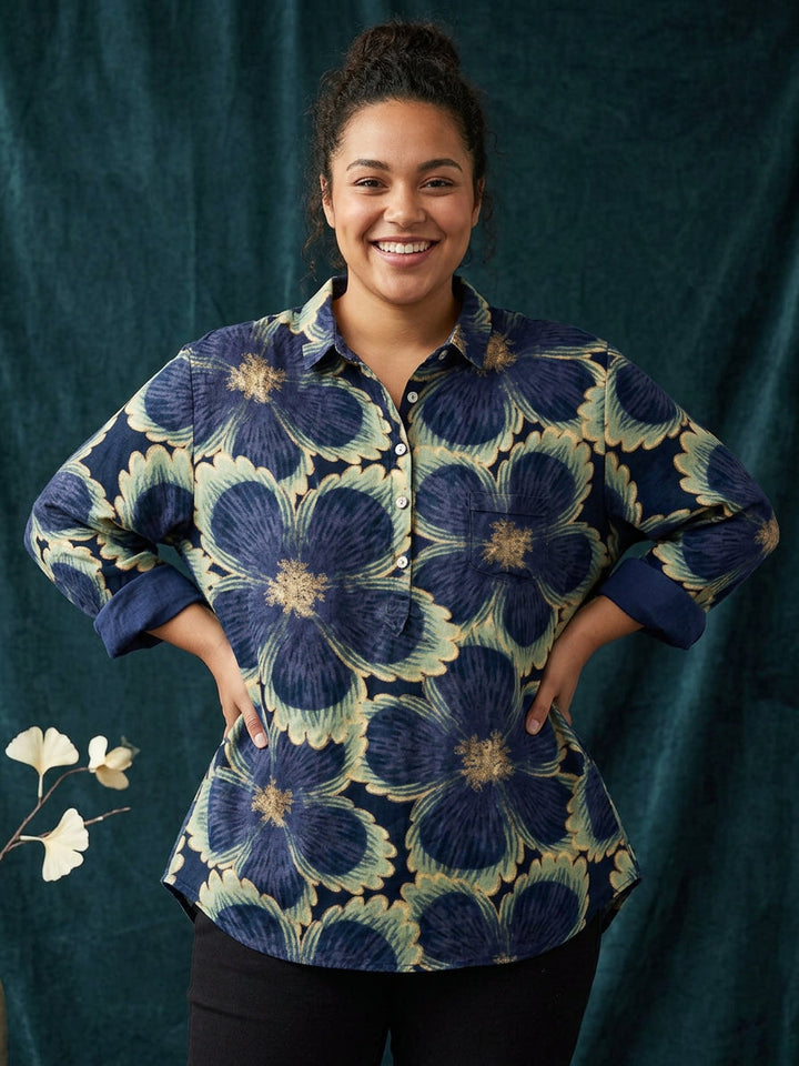 Bria | Blommig Blus