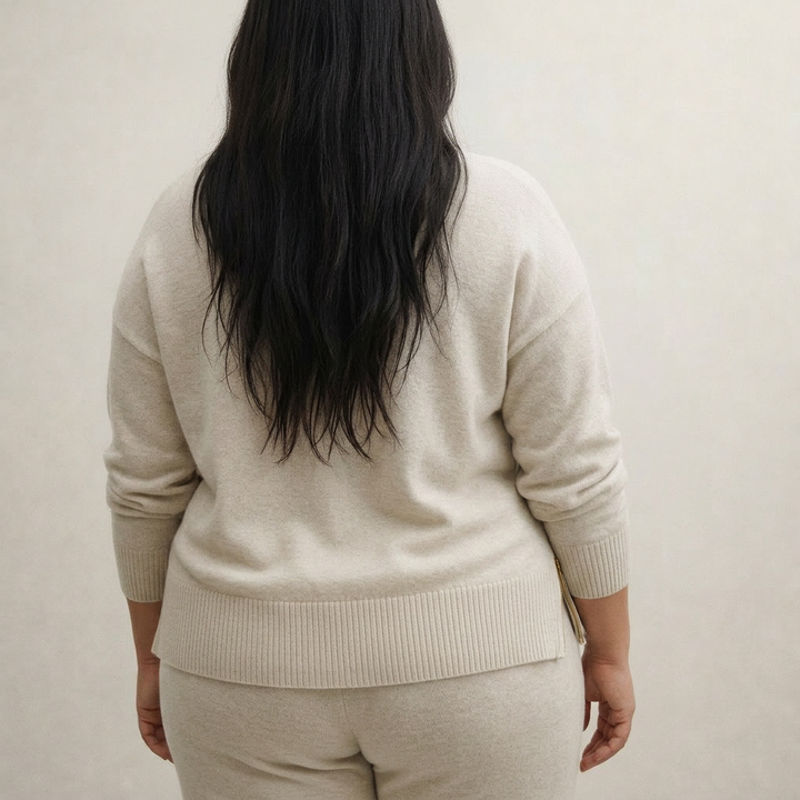 Lowri | Bekväm Stickad Set