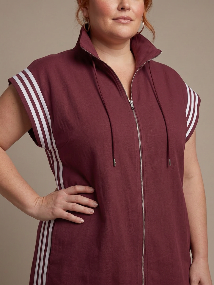 Winslow | Zip Framsida Randpanel Jumpsuit