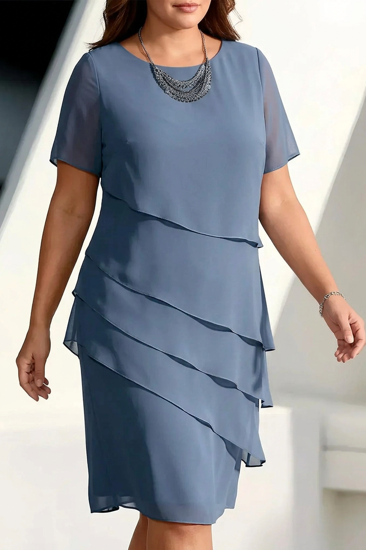 Carys | Elegant Komfort Volangklänning