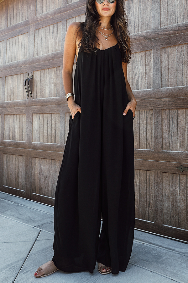 Anneliese - Klassisk Silhuett Med Fickor Jumpsuit