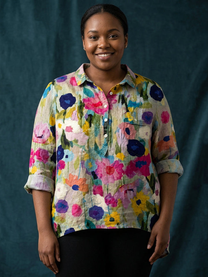 Bria | Blommig Blus