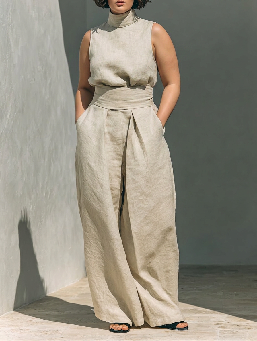 Astrid - Koordinerat Set Minimalistisk Linne