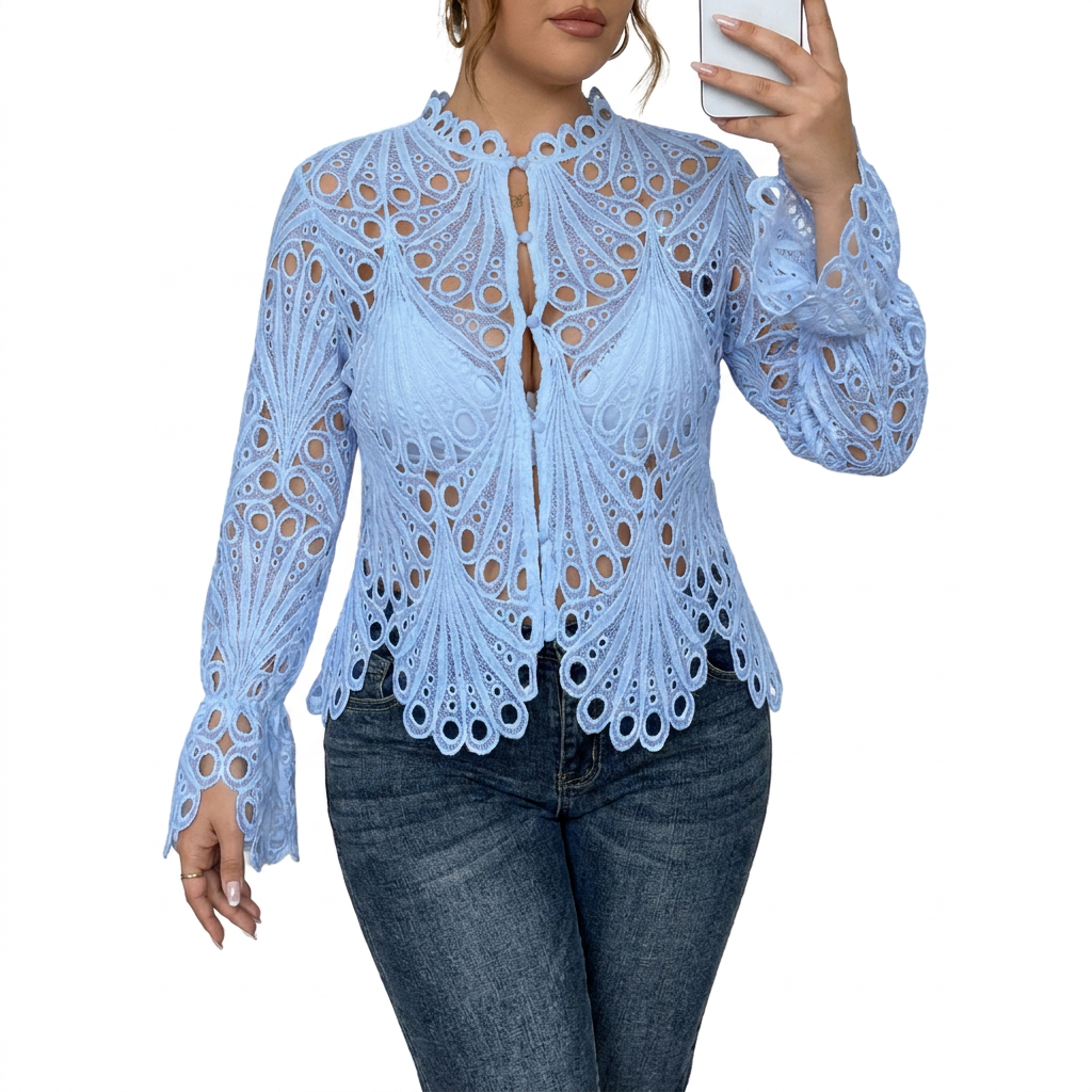 Briar | Hollow Detalj Blus