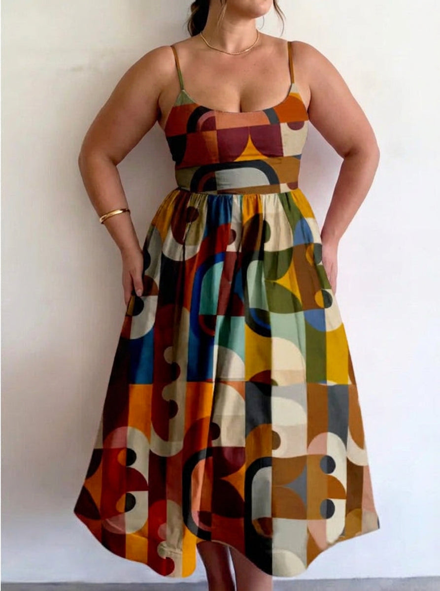 Persefone | Modern Muse Midi Klänning