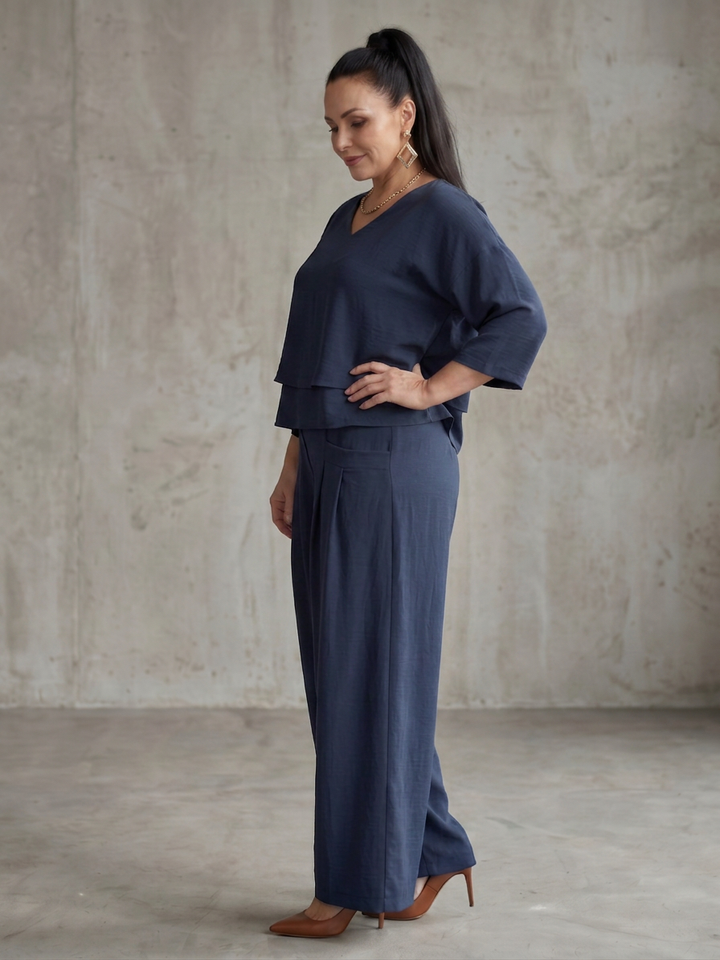 Lael | Lager Top Wide Leg Set