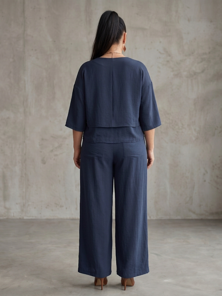 Lael | Lager Top Wide Leg Set