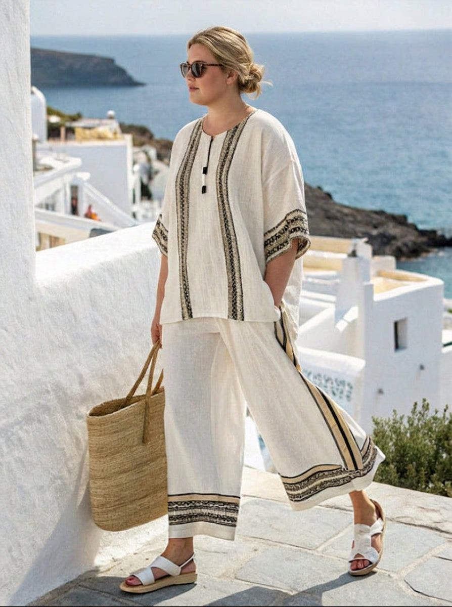 Laisa | Broderad Kustlinne Set