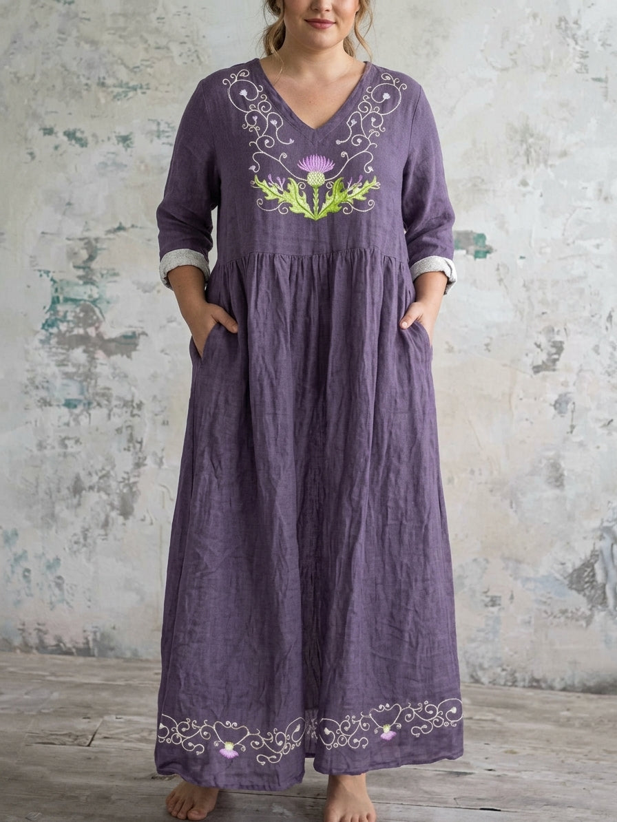 Maybelle | Regal Bloom Maxi Klänning