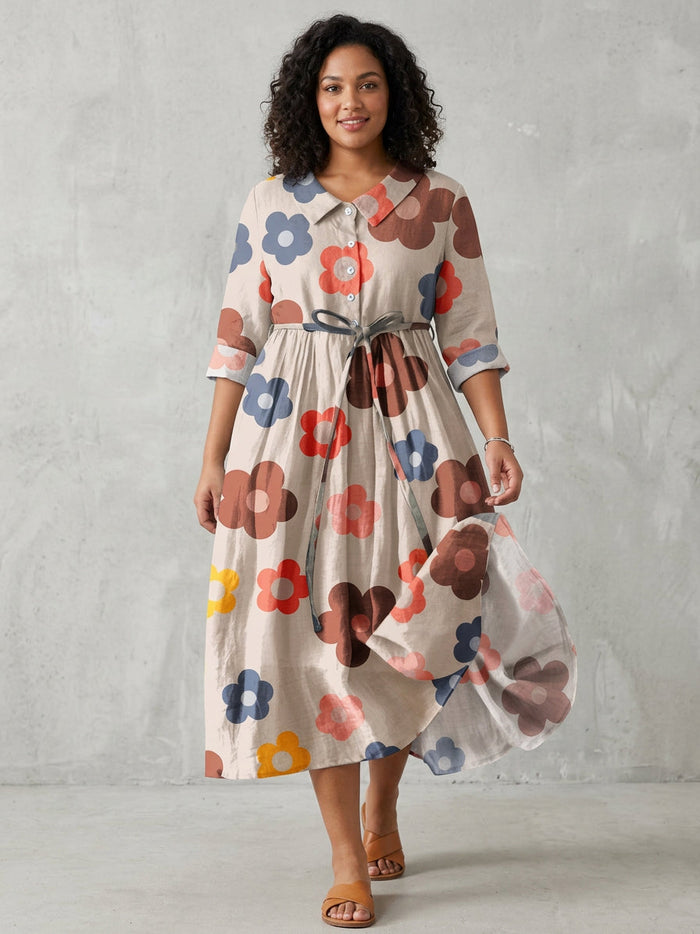 Cassia | Retro Bloom Klänning