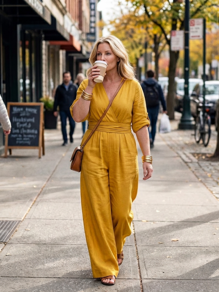 Maeve | Korskropp Bred Ben Jumpsuit