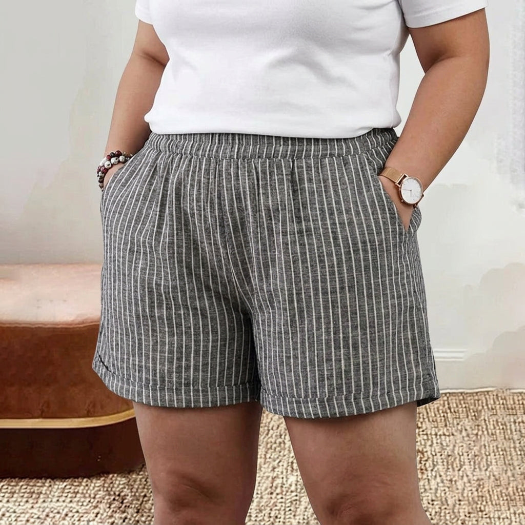 Anouk Lorraine randiga shorts: sommarens lätthet