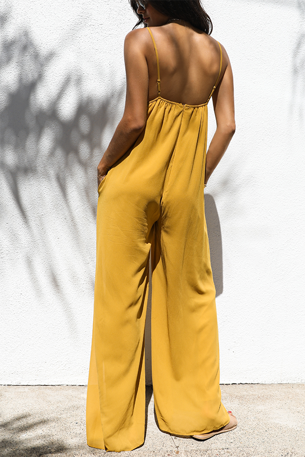 Anneliese - Klassisk Silhuett Med Fickor Jumpsuit