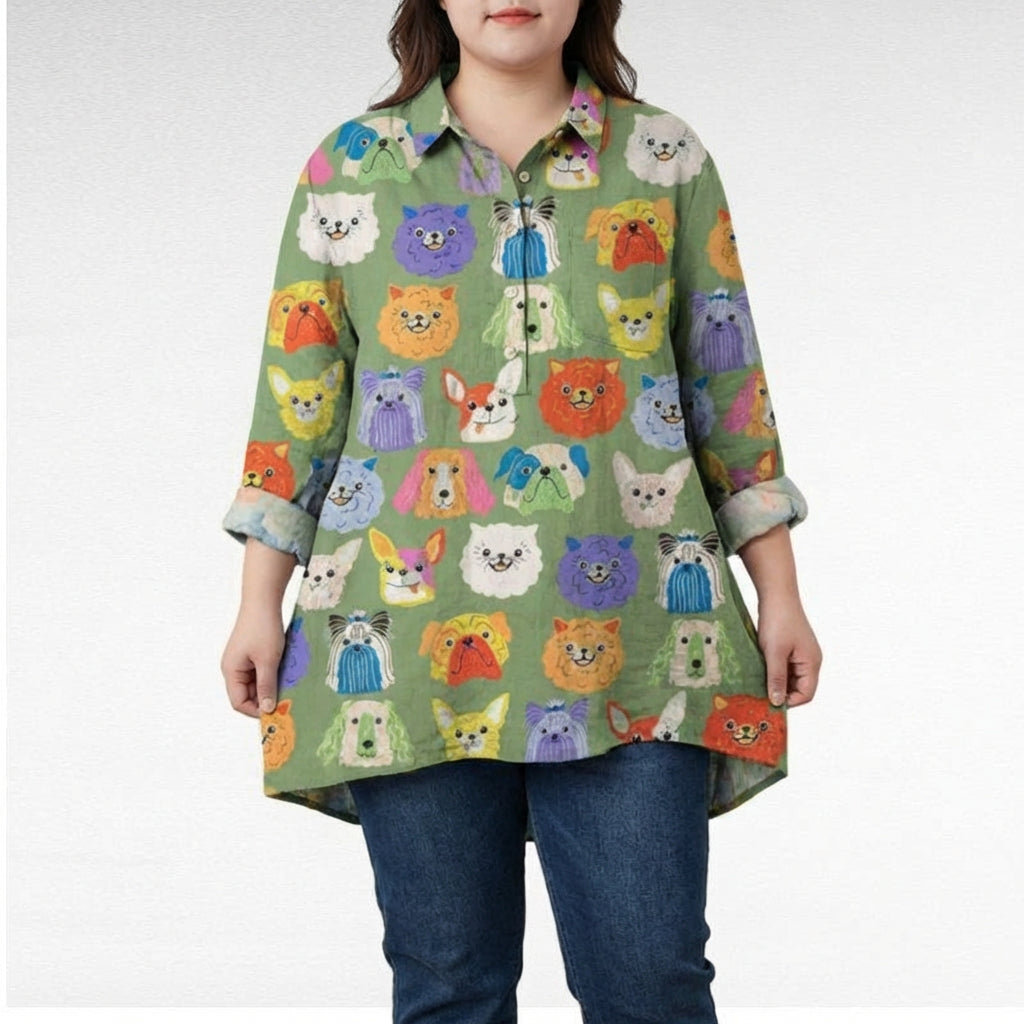 Ondine | Elegant linne sommarblus