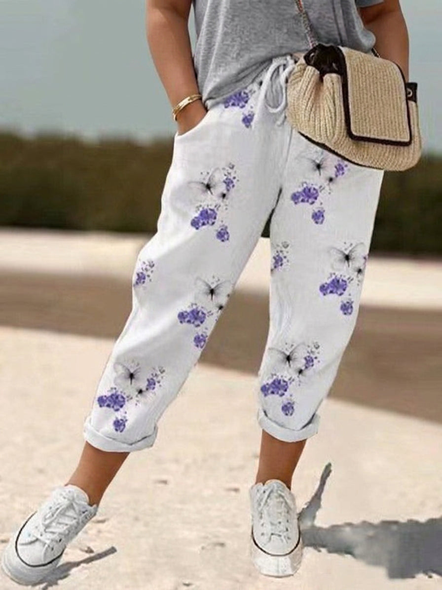 TOVA – FLORAL RELAXED PANTS