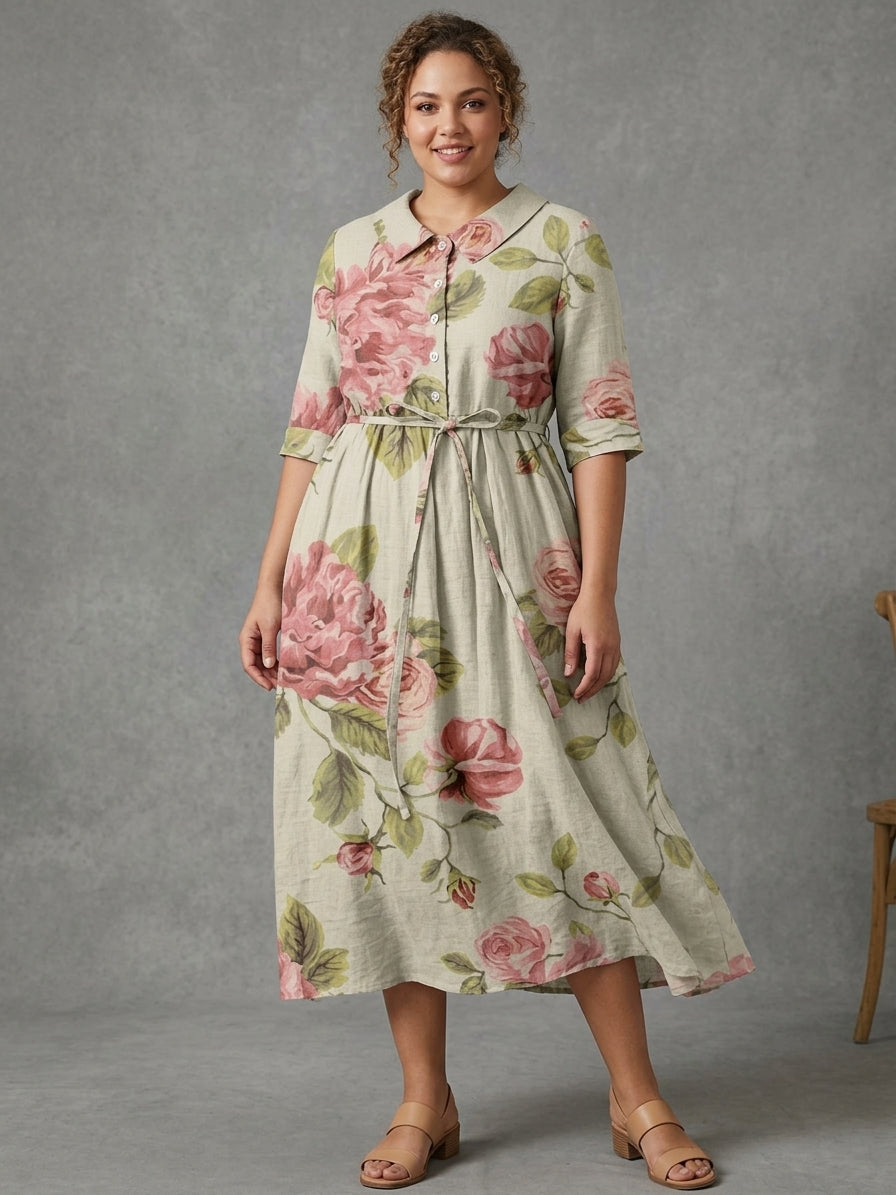Edith | Vintage Rosklänning