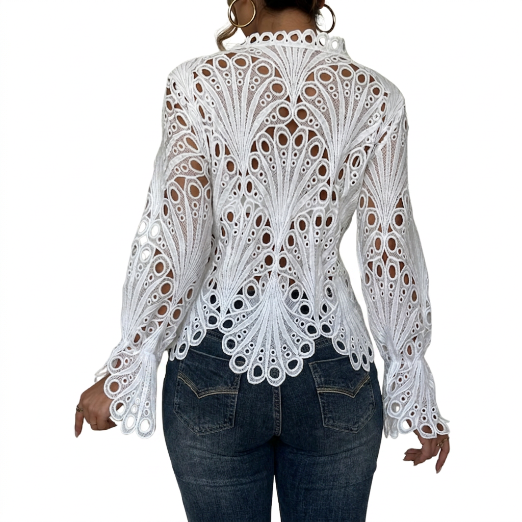 Briar | Hollow Detalj Blus
