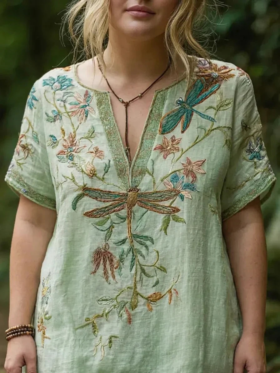 Perdita | Mjuk Feminine Avslappnad Passform Blus