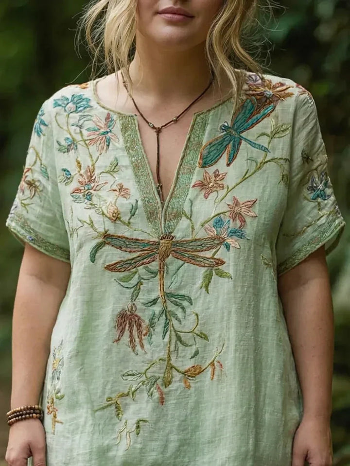 Perdita | Mjuk Feminine Avslappnad Passform Blus
