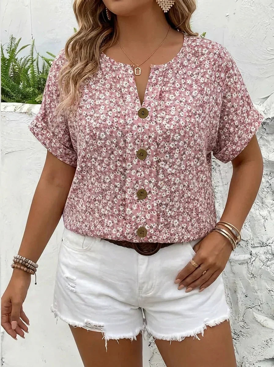 Astrid | Chic Blommig Blus