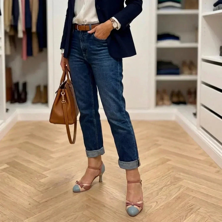Seraphina - Bekväma vintage sandaler för vardagligt bruk