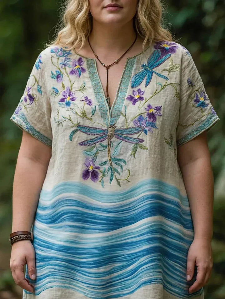 Perdita | Mjuk Feminine Avslappnad Passform Blus
