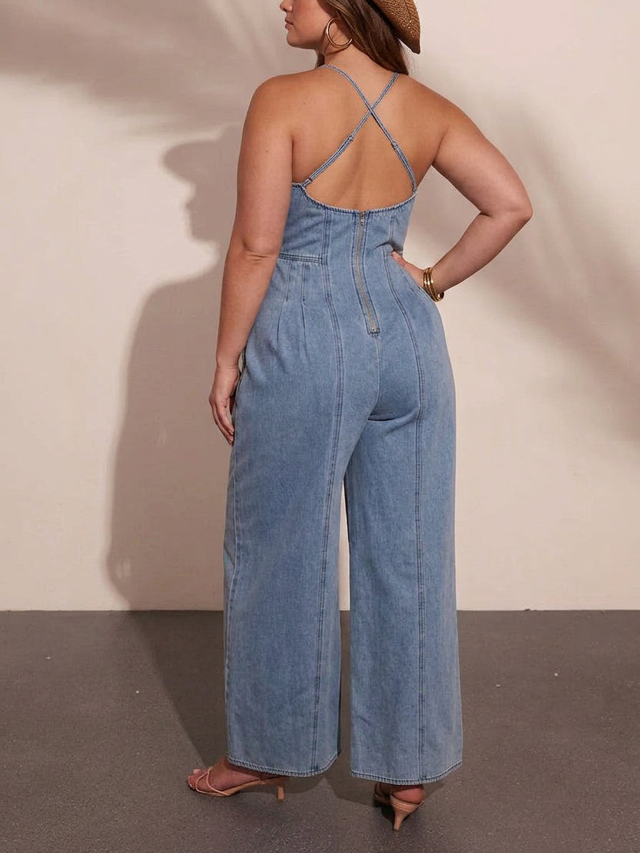 Fleur Vidbenad Byxdress